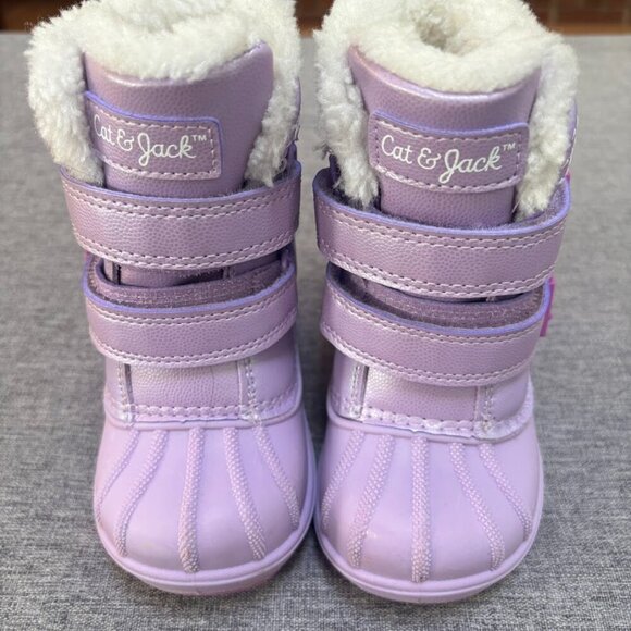Toddler Denver Winter Boots - Cat & Jack, Toddler Size 5 - Picture 2 of 6